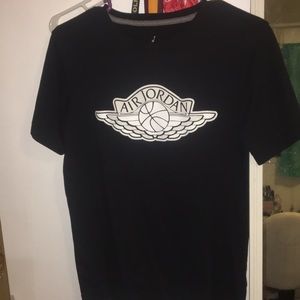 Air Jordan black shirt